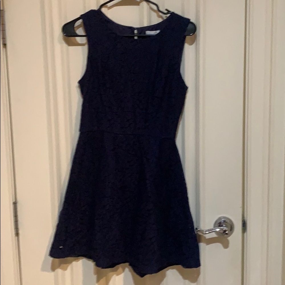 Girls lace skater dress